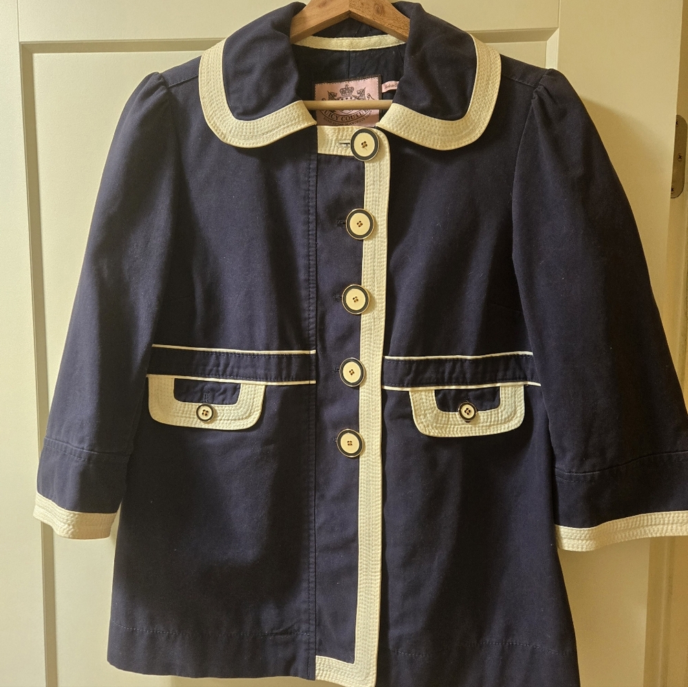 Mod Vintage Juicy Couture Jacket EUC Y2k